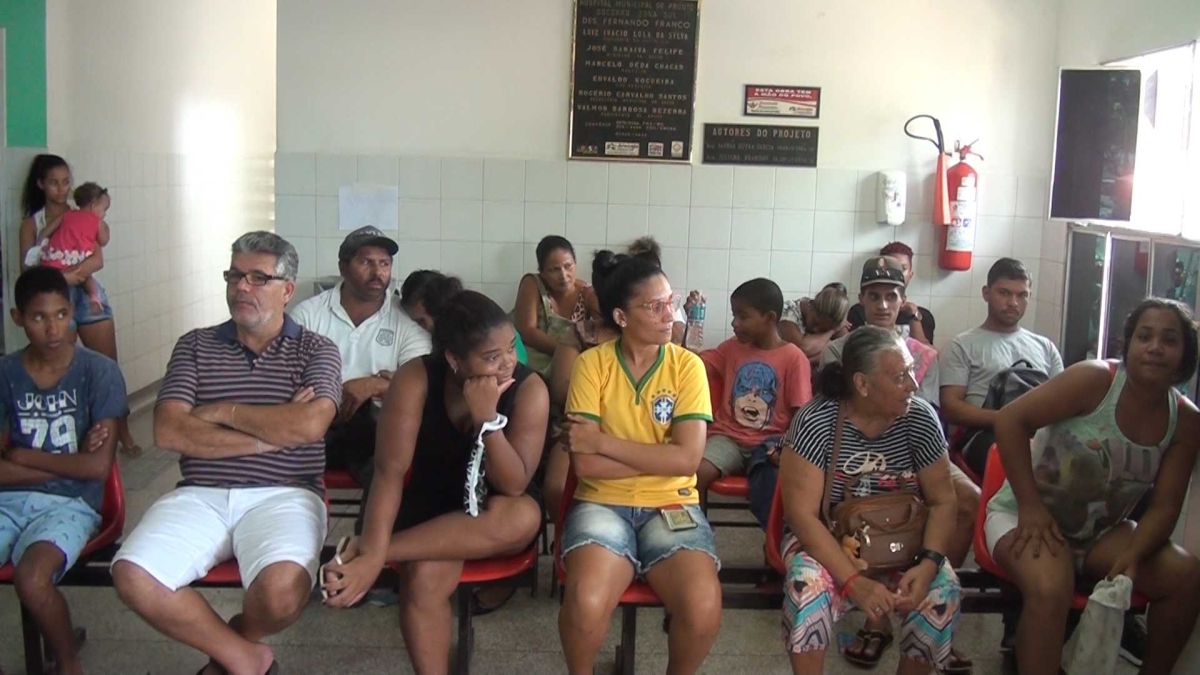 Usuários enfrentam atendimento lento e reduzido no Fernando Franco (Imagem: Reprodução de vídeo/ Portal Infonet)