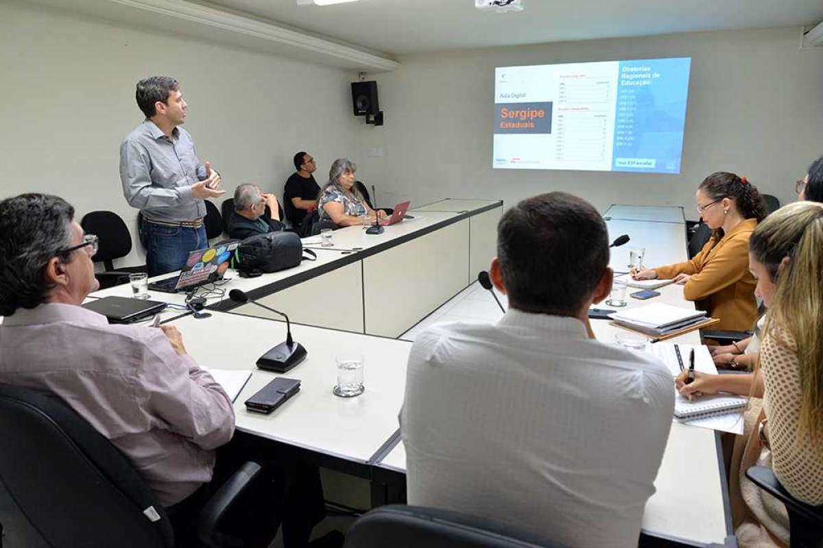Governo e Fundação Telefônica Vivo ampliam Projeto Aula Digital para mais 16 municípios sergipanos (Foto: Maria Odília/ Seduc/SE)