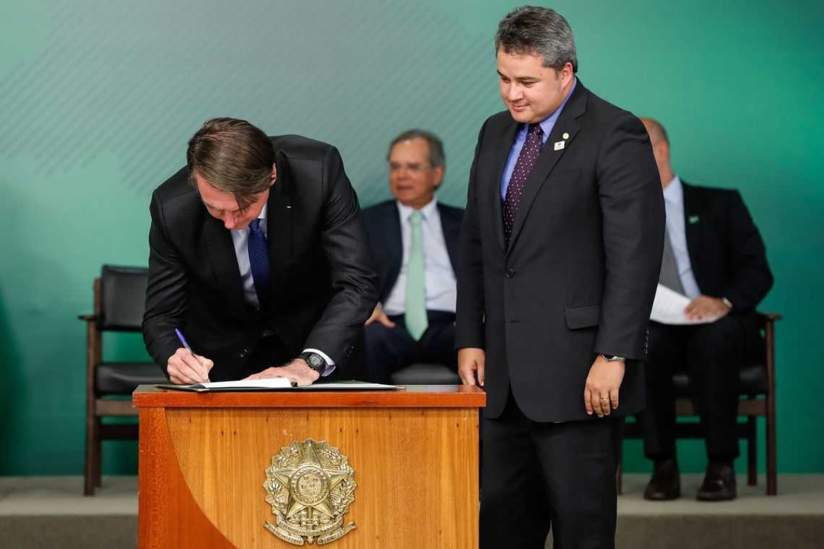 Jair Bolsonaro sanciona lei do novo Cadastro Positivo (Foto: Alan Santos/ PR)