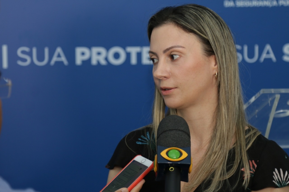 Delegada Nádia Flausino, do Deotap (Foto: SSP/SE)