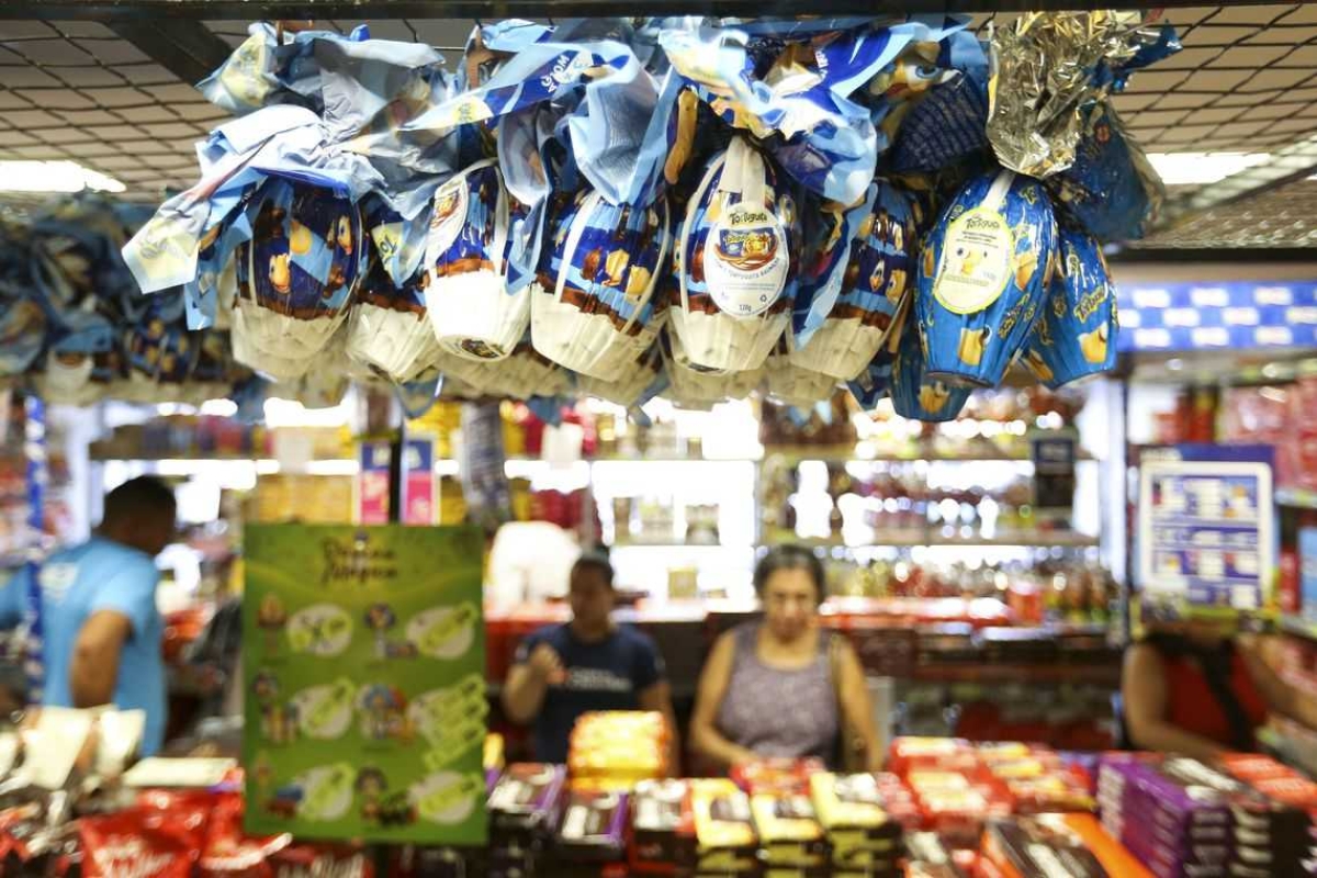 Ovos de Páscoa estão, em média, 40% mais caros do que em 2018 (Foto: Marcelo Camargo/ Agência Brasil)