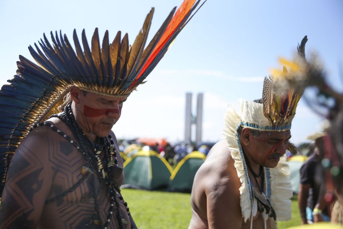 Acampamento Terra Livre deve reunir 4 mil indígenas em Brasília (Foto: José Cruz/ Agência Brasil)