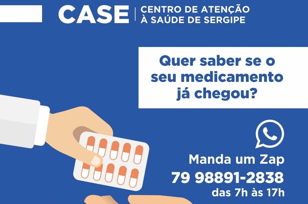 Atendimento do Case pelo WhatsApp agrada usuários (Imagem: Divulgação/ SES/SE)