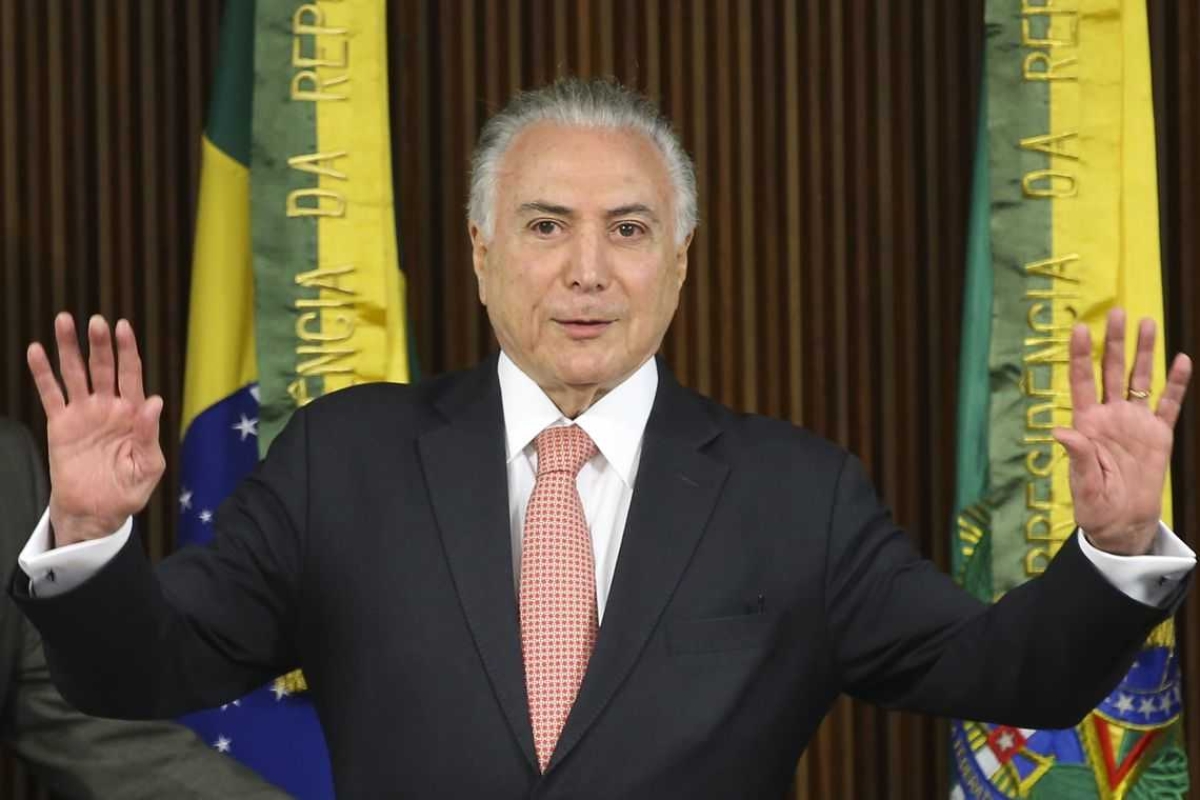 Michel Temer vira réu em denúncia sobre Decreto dos Portos (Foto: Antonio Cruz/ Agência Brasil)