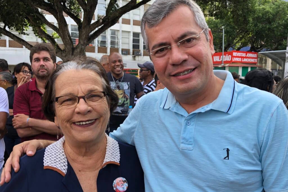 Ana Lúcia e Iran Barbosa deixam a Articulação de Esquerda do PT (Foto: Arquivo pessoal)