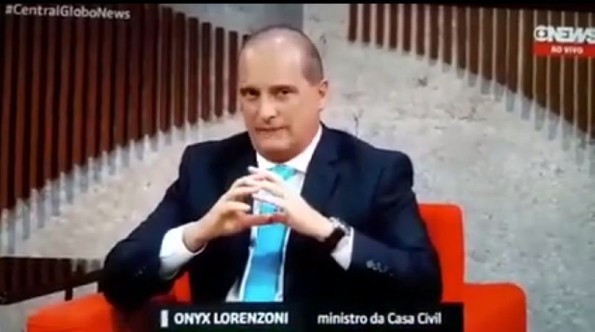 Onyx Lorenzoni é criticado por declarações sobre UFS (Imagem: Reprodução de vídeo)