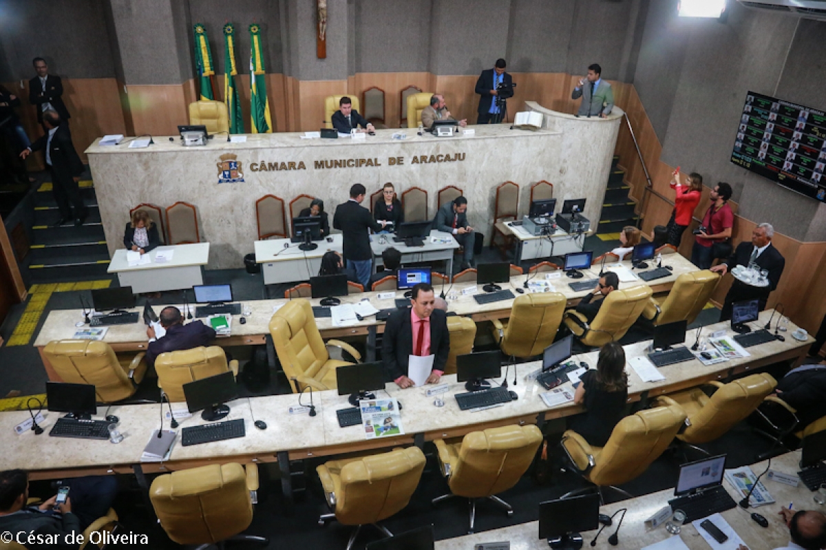 Câmara aprova 20 proposituras nesta quarta-feira, 8/5 (Foto: César de Oliveira)