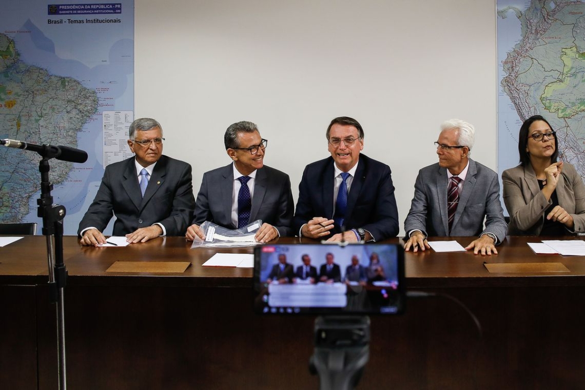 Jair Bolsonaro pede ao Congresso que devolva Coaf ao Ministério da Justiça (Foto: Carolina Antunes/ PR)