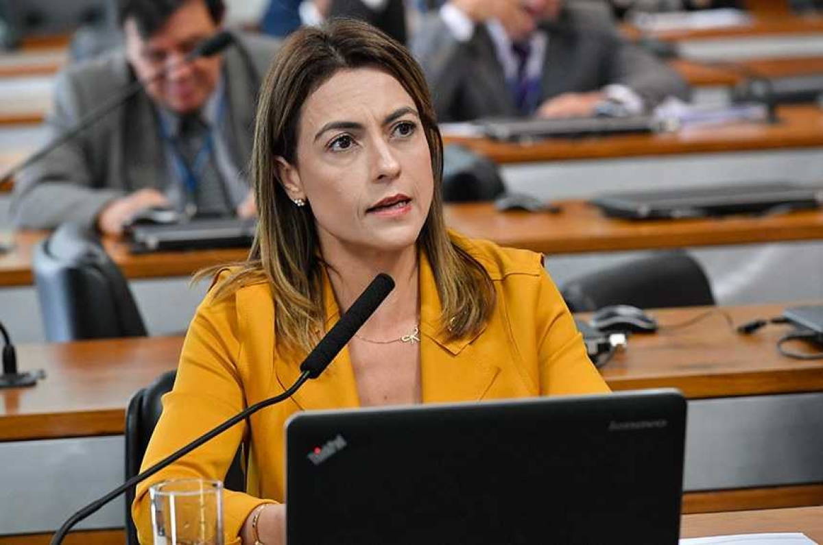 A senadora Soraya Thronicke é autora do substitutivo ao PLS 580/2015 aprovado na Comissão de Direitos Humanos (Foto: Geraldo Magela/ Agência Senado)