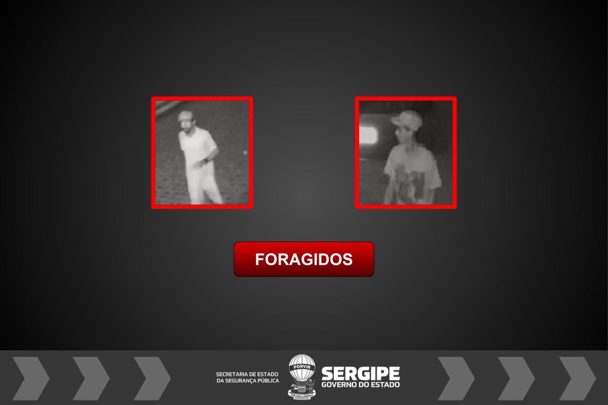 PC divulga fotos dos responsáveis por arrombamentos na capital (Imagem: SSP/SE)