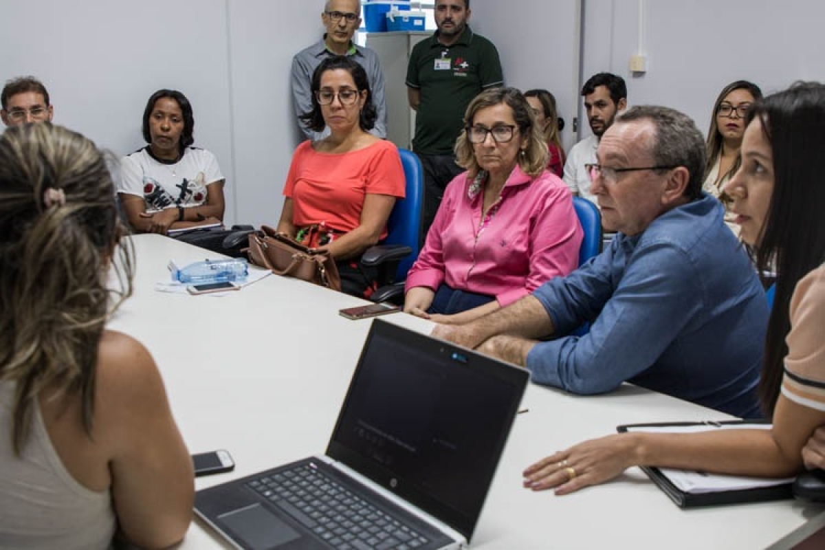 Secretário de Saúde propõe a municípios horário estendido para reduzir superlotação dos regionais (Foto: Flávia Pacheco/ SES/SE)