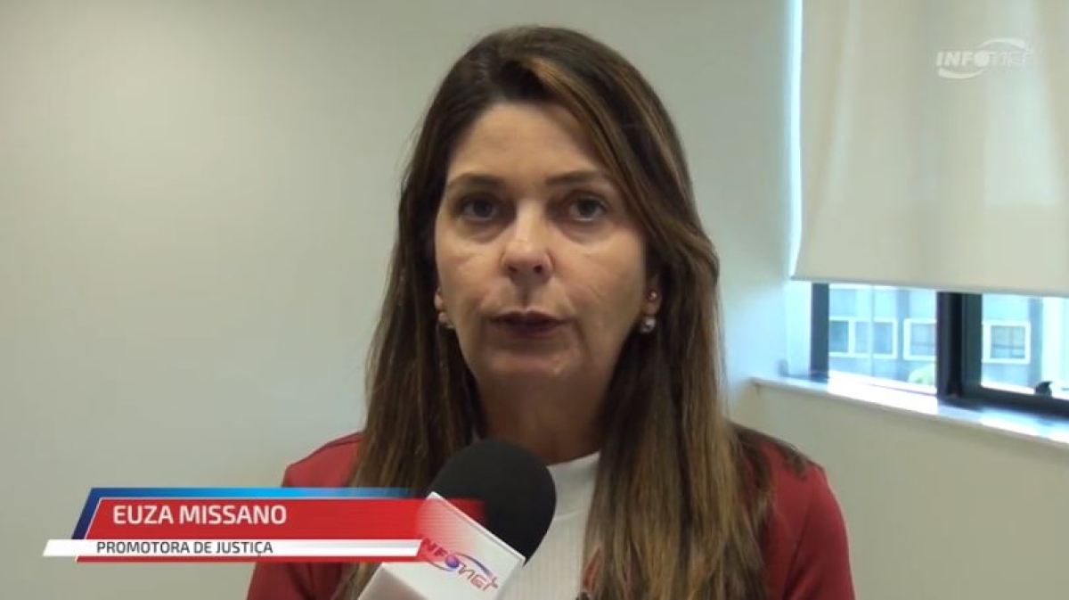 Promotora de justiça Euza Missano (Imagem: Reprodução de vídeo/ Portal Infonet)