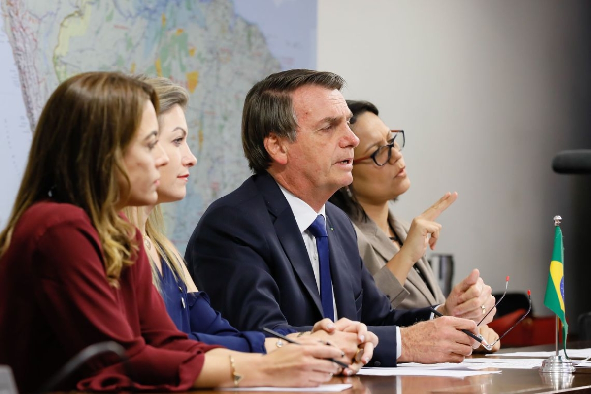 Jair Bolsonaro: tendência do governo é vetar franquia de bagagem (Foto: Isac Nóbrega/ PR)