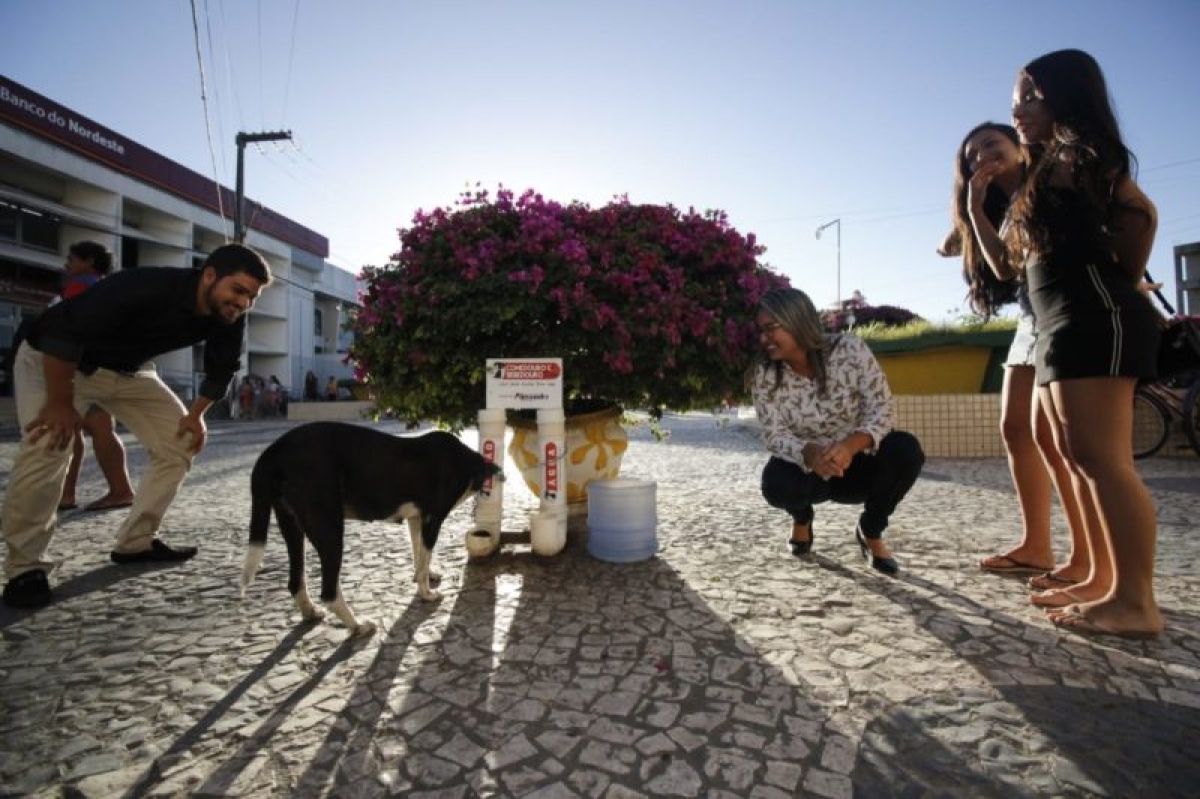Kitty Lima visita Dores em busca de políticas para a causa animal (Foto: Assessoria Kitty Lima)