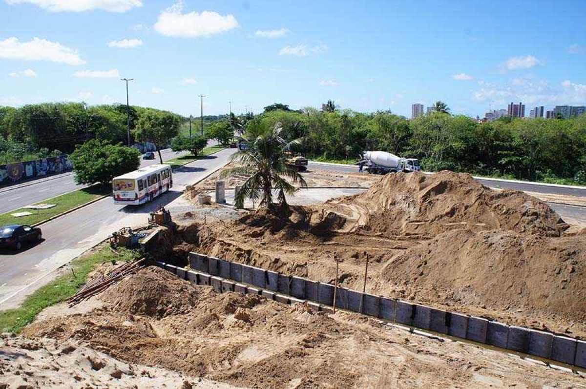 Trânsito na avenida Júlio Cesar Leite será alterado a partir de segunda-feira, 3/6 (Foto: Emurb/Aracaju)