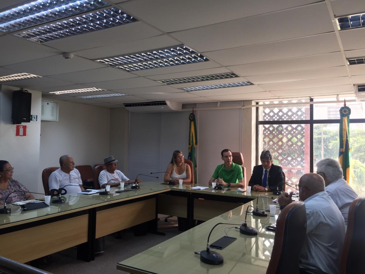 Reunião na Alese debate situação dos idosos em Sergipe (Foto: Via Assessoria Georgeo Passos)