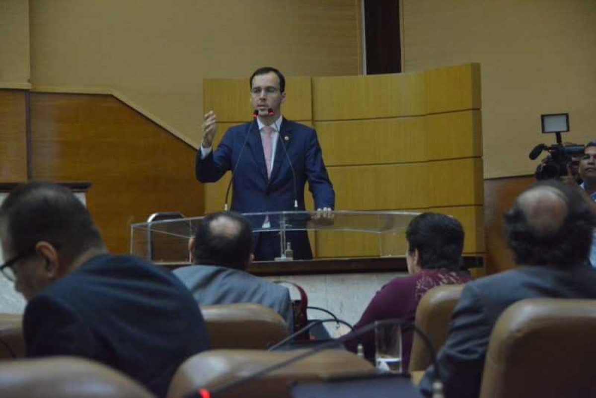 Georgeo Passos diz que secretários só aparecem em votação de projetos (Foto: Jadilson Simões/ Rede Alese)