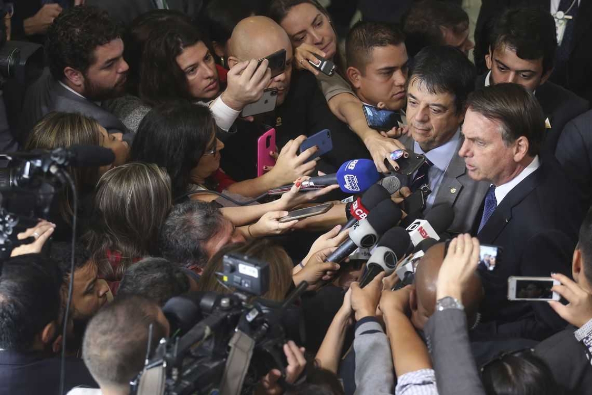Jair Bolsonaro: deixar estados fora da reforma é decisão do Congresso (Foto: Antonio Cruz/ Agência Brasil)