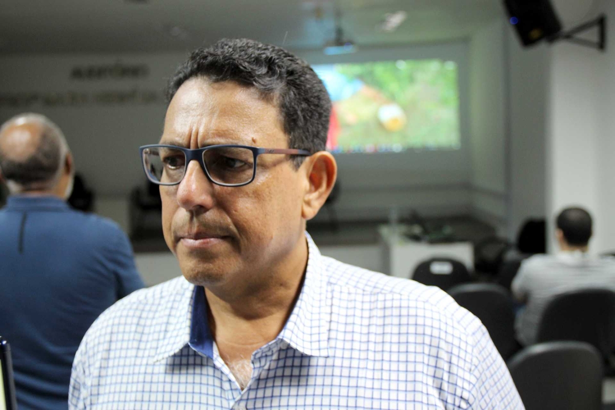 Roger Barros, coordenador da Câmara de T.I. (Foto: André Gusmão/ Fecomércio/SE)