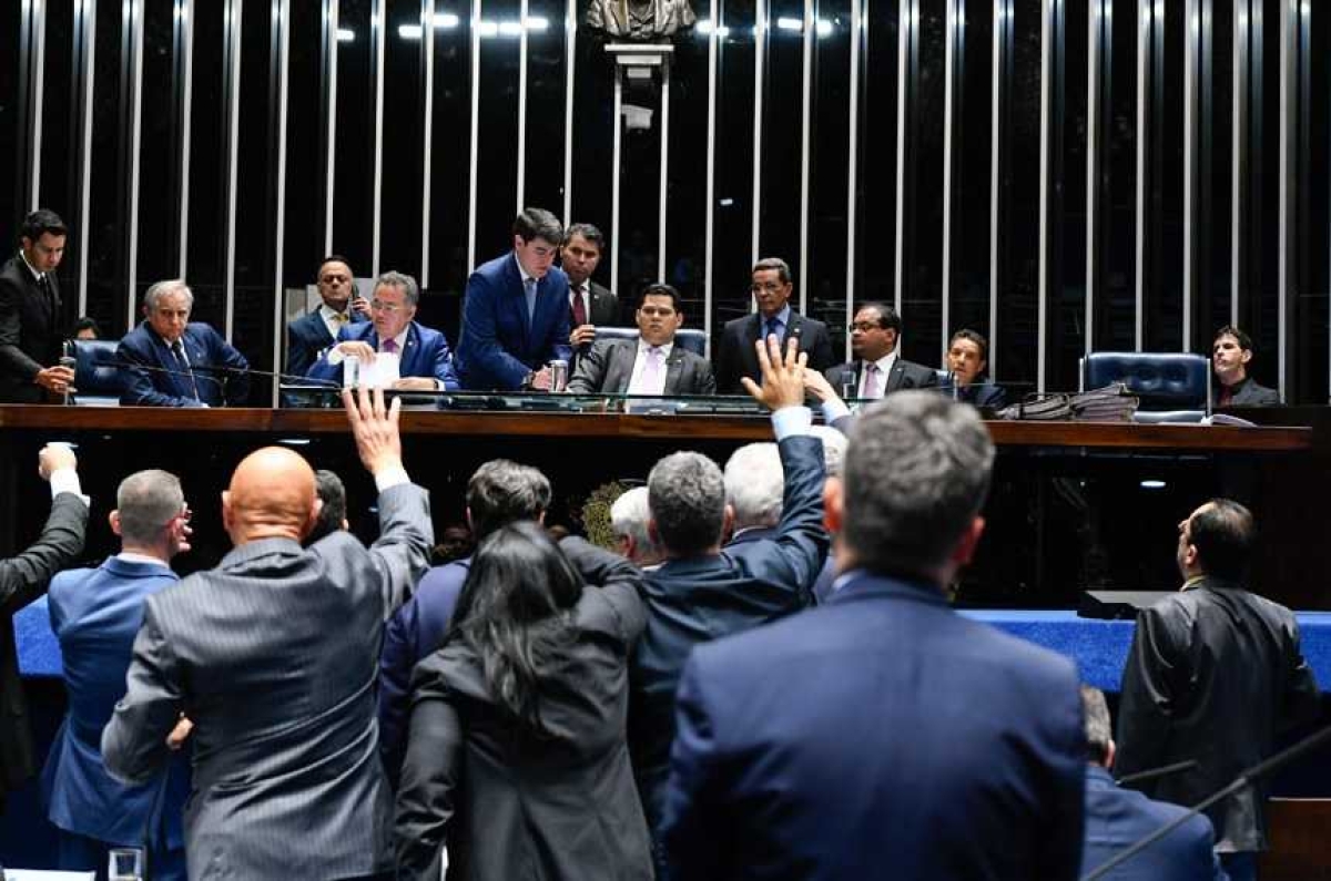 O PDL do senador Randolfe Rodrigues foi aprovado com 47 votos favoráveis e 28 contrários (Foto: Moreira Mariz/ Agência Senado)