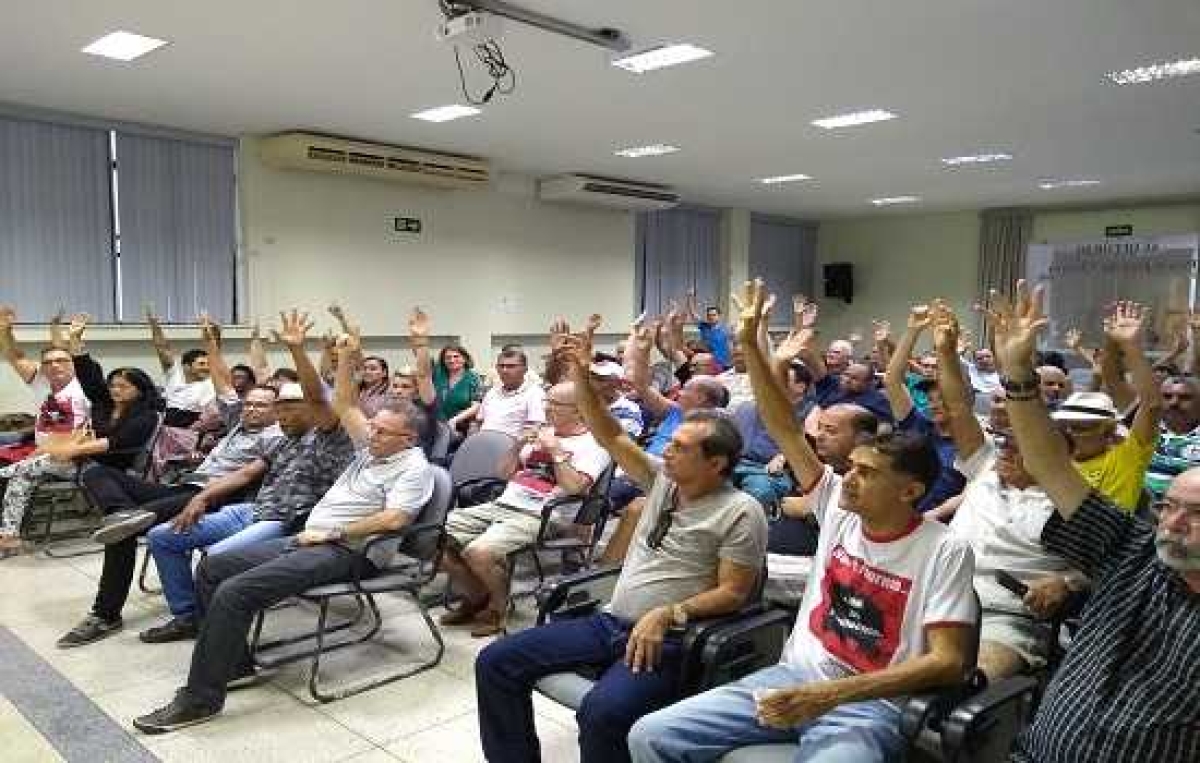 Auditores realizaram assembleia e decidiram paralisar atividades por cinco dias (Foto: Sindifisco)
