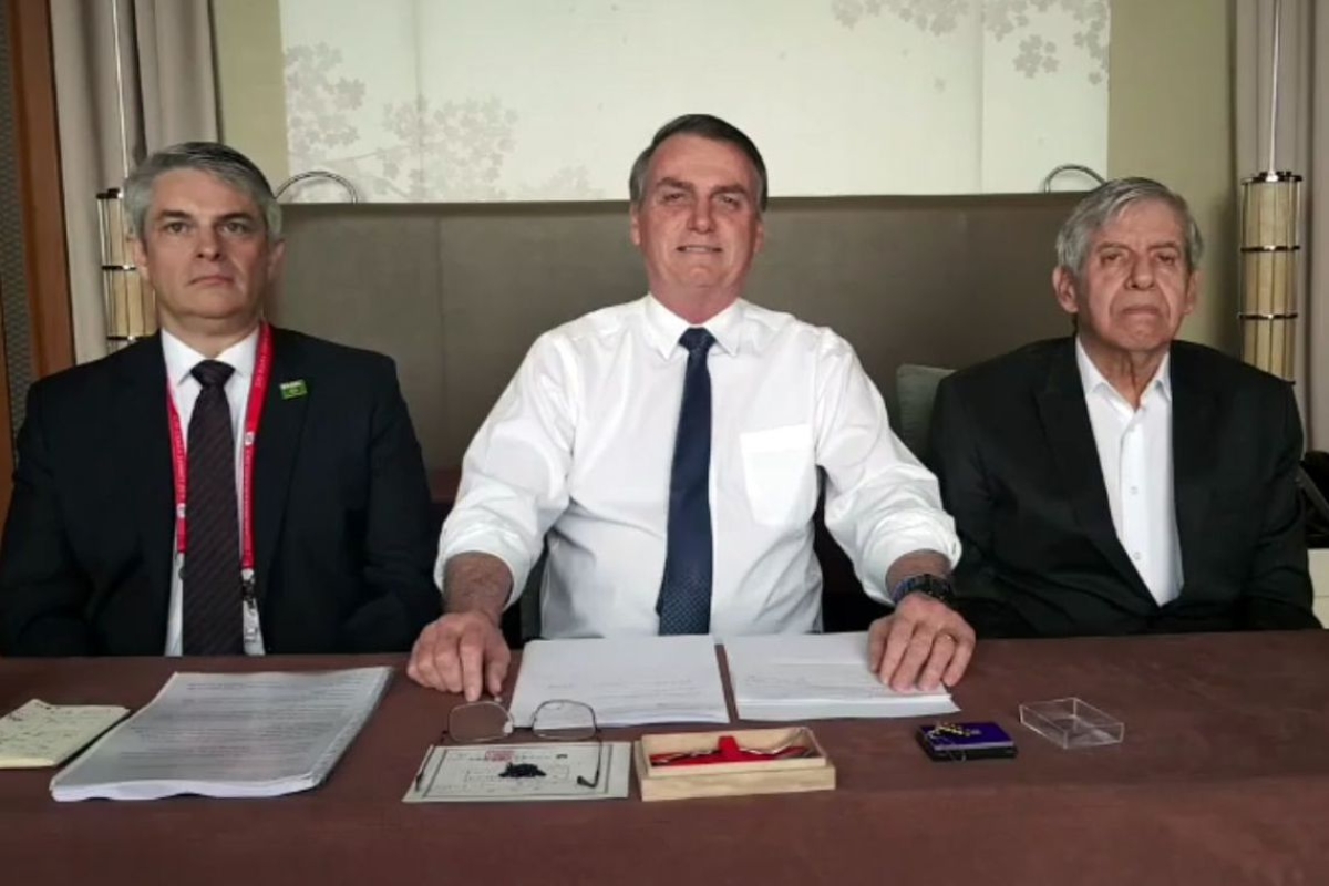 Jair Bolsonaro lamenta fim da validade de MP que veda desconto sindical (Foto: Jair Bolsonaro/ Redes sociais)