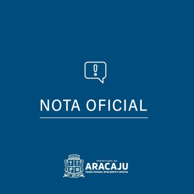Prefeitura de Aracaju repudia post mentiroso do deputado Rodrigo Valadares (Imagem: PMA)