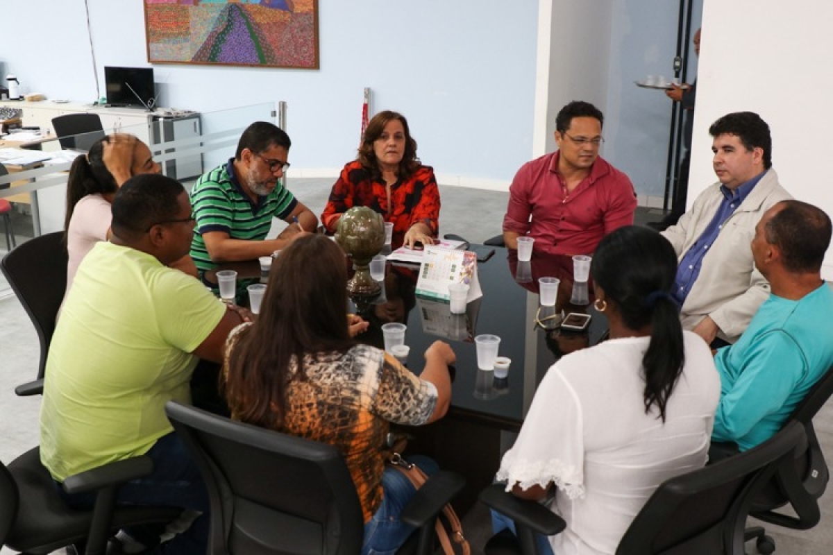 Capitão Samuel participa de reunião na SES para discutir a falta de profissionais da área de saúde em Sergipe (Foto: Assessoria Capitão Samuel)