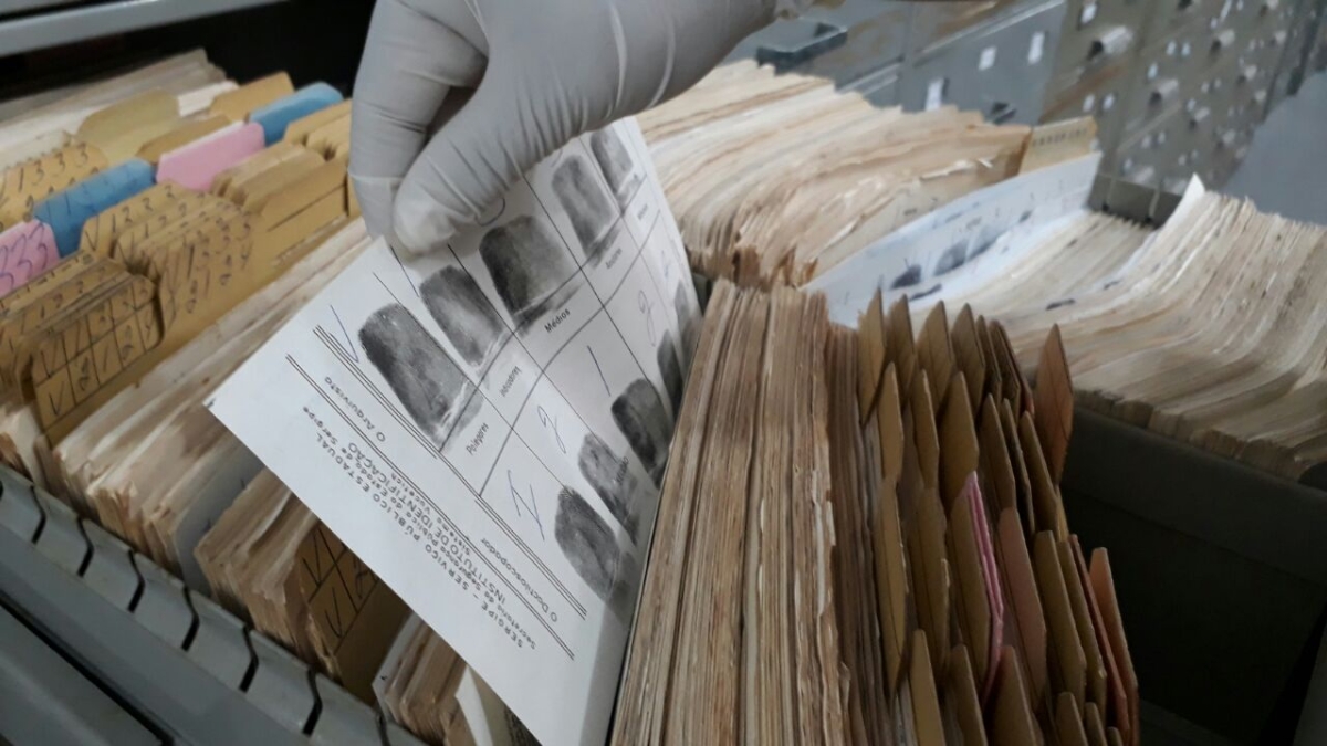 Papiloscopistas identificam homem que faleceu em unidade de saúde da capital e encontram família (Foto: SSP/SE)