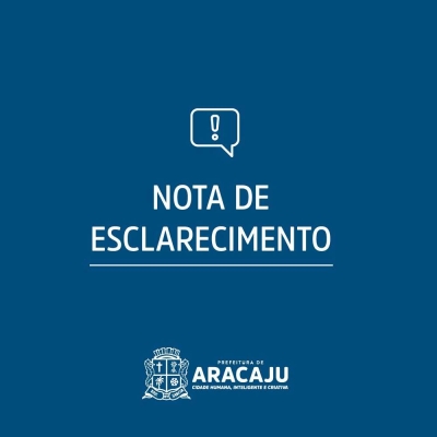 Emsurb esclarece processo de contratação da limpeza pública de Aracaju (Imagem: Prefeitura de Aracaju)