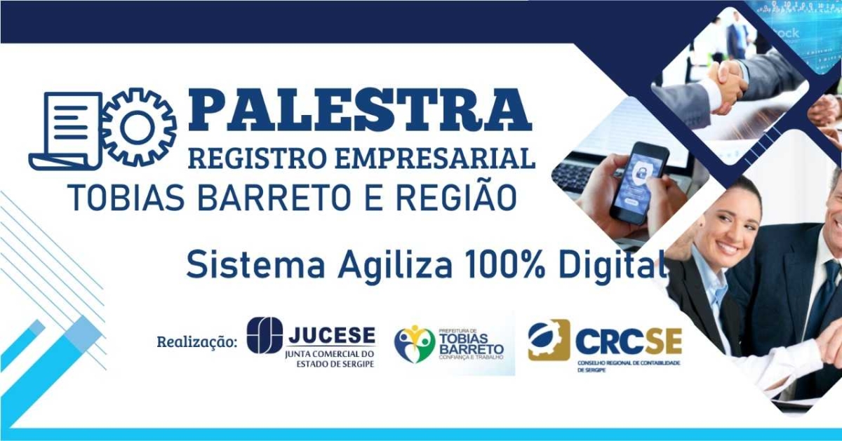 Contadores de Tobias Barreto receberão capacitação da Jucese (Imagem: Divulgação)