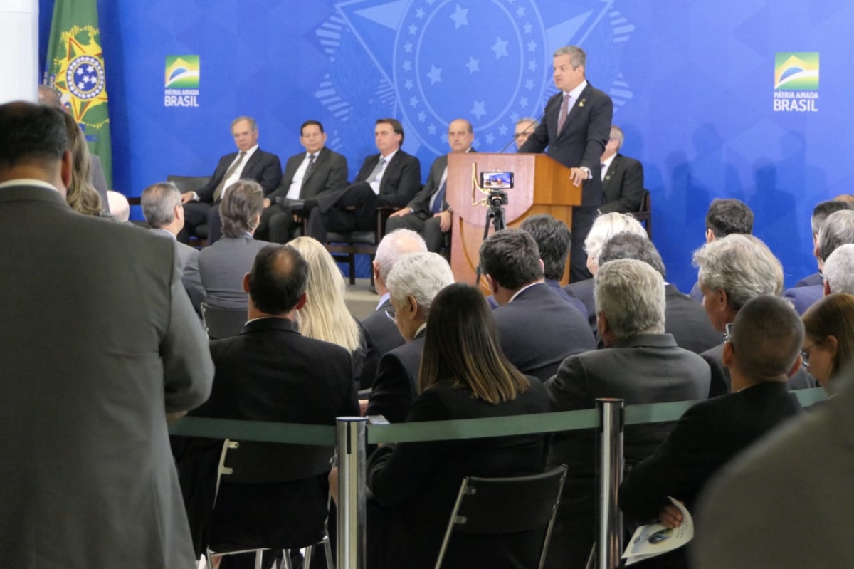 Governo de Sergipe participa do lançamento do programa Novo Mercado do Gás (Foto: Roque Sá/ Governo de Sergipe)