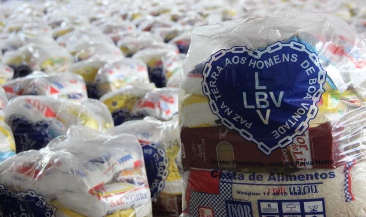 Comunidades de Monte Alegre e Nossa Senhora da Glória receberão doações de alimentos da LBV (Foto: Assessoria LBV)