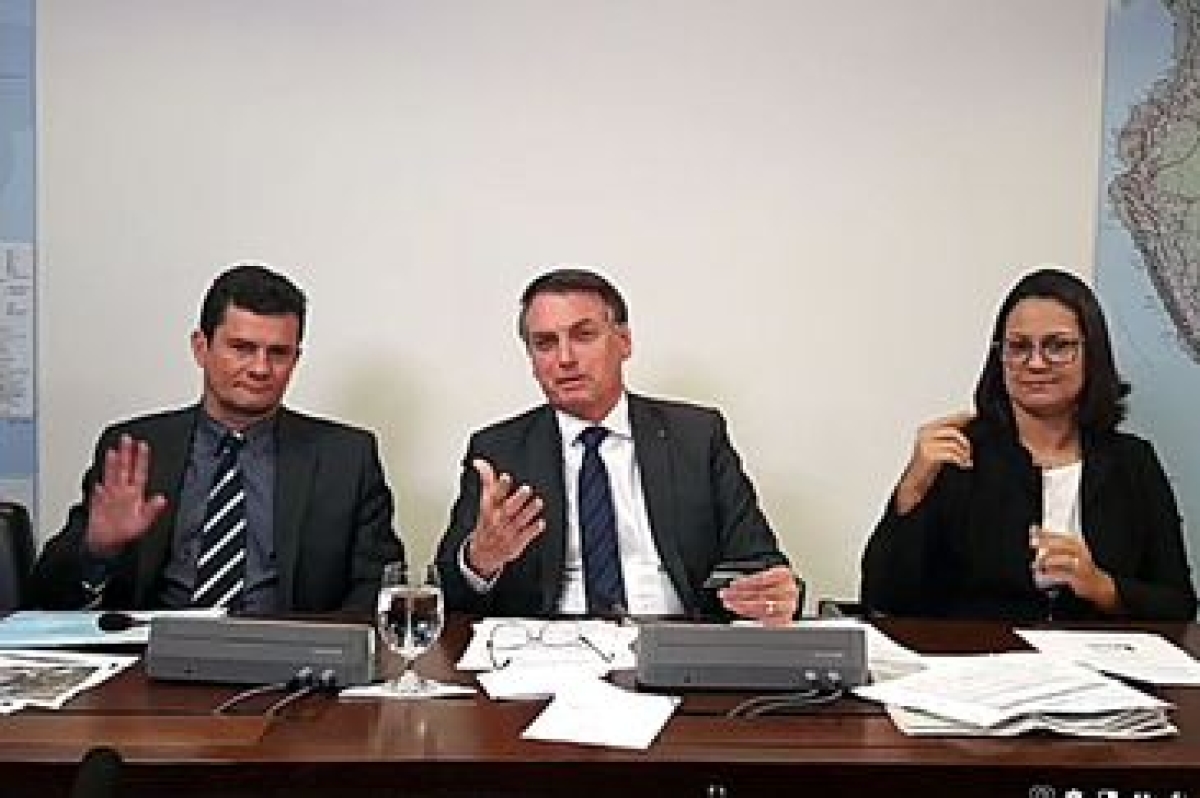Live semanal do presidente Jair Bolsonaro (Foto: Redes sociais/ Jair Bolsonaro)