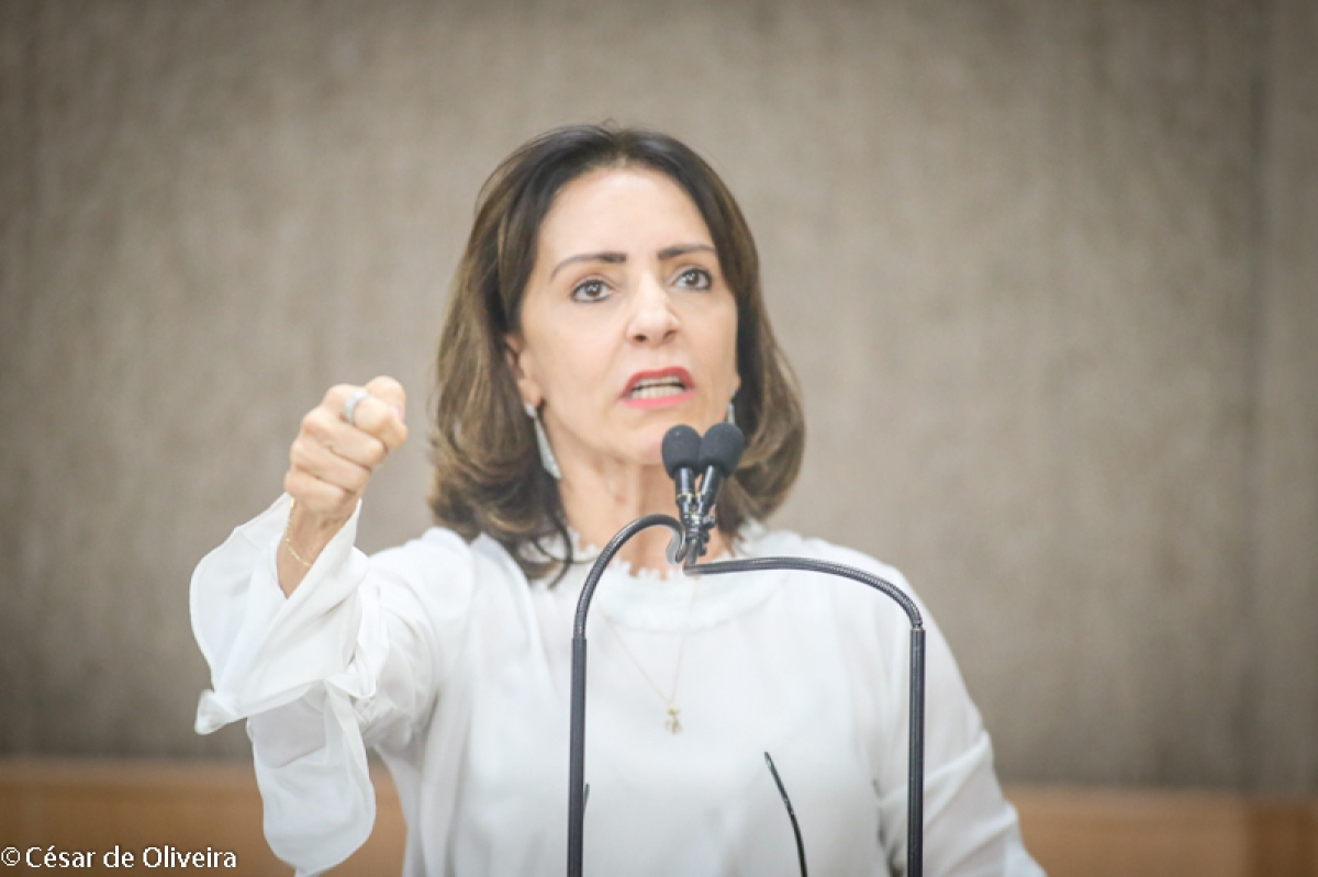 Emília Corrêa diz que licitação é um assunto intocável na gestão de Edvaldo Nogueira (Foto: César de Oliveira/ CMA)