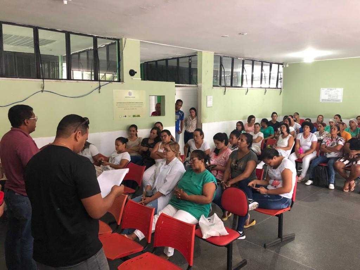 Trabalhadores do Hospital Amparo de Maria farão paralisação nesta sexta-feira, 30/8 (Foto: Via Assessoria Sintasa/SE)