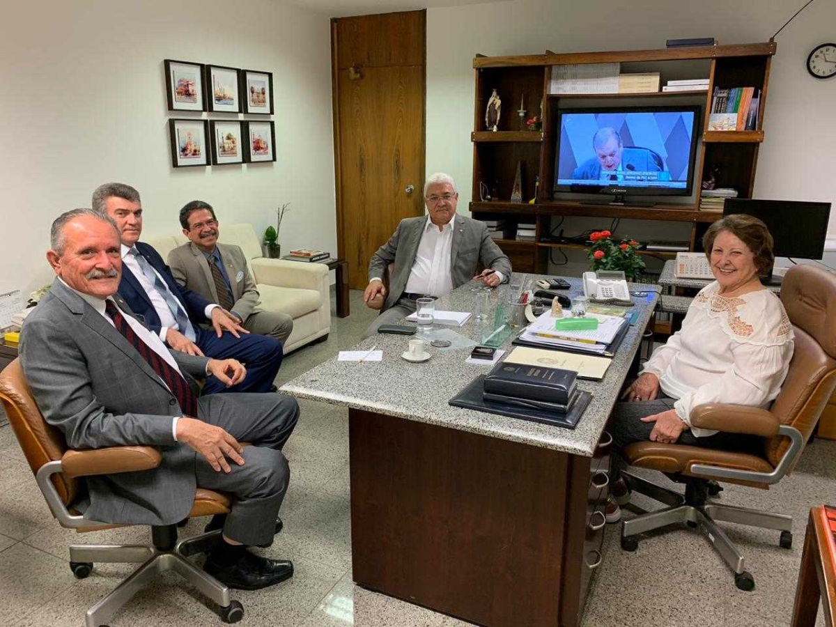 Fortalecimento do DEM sergipano é discutido em Brasília (Foto: Assessoria DEM)