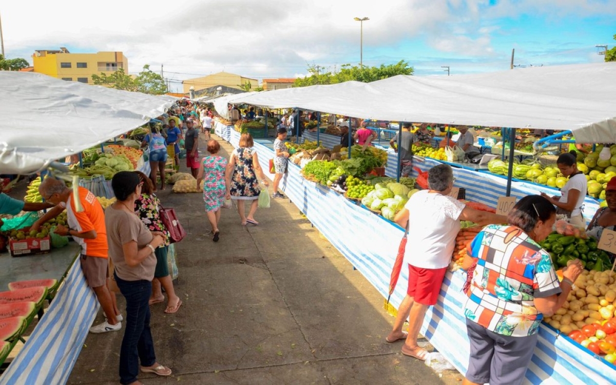 Prefeitura de Aracaju publica novo edital para licitação das feiras livres da capital (Foto: Felipe Goettenauer/ Prefeitura de Aracaju)