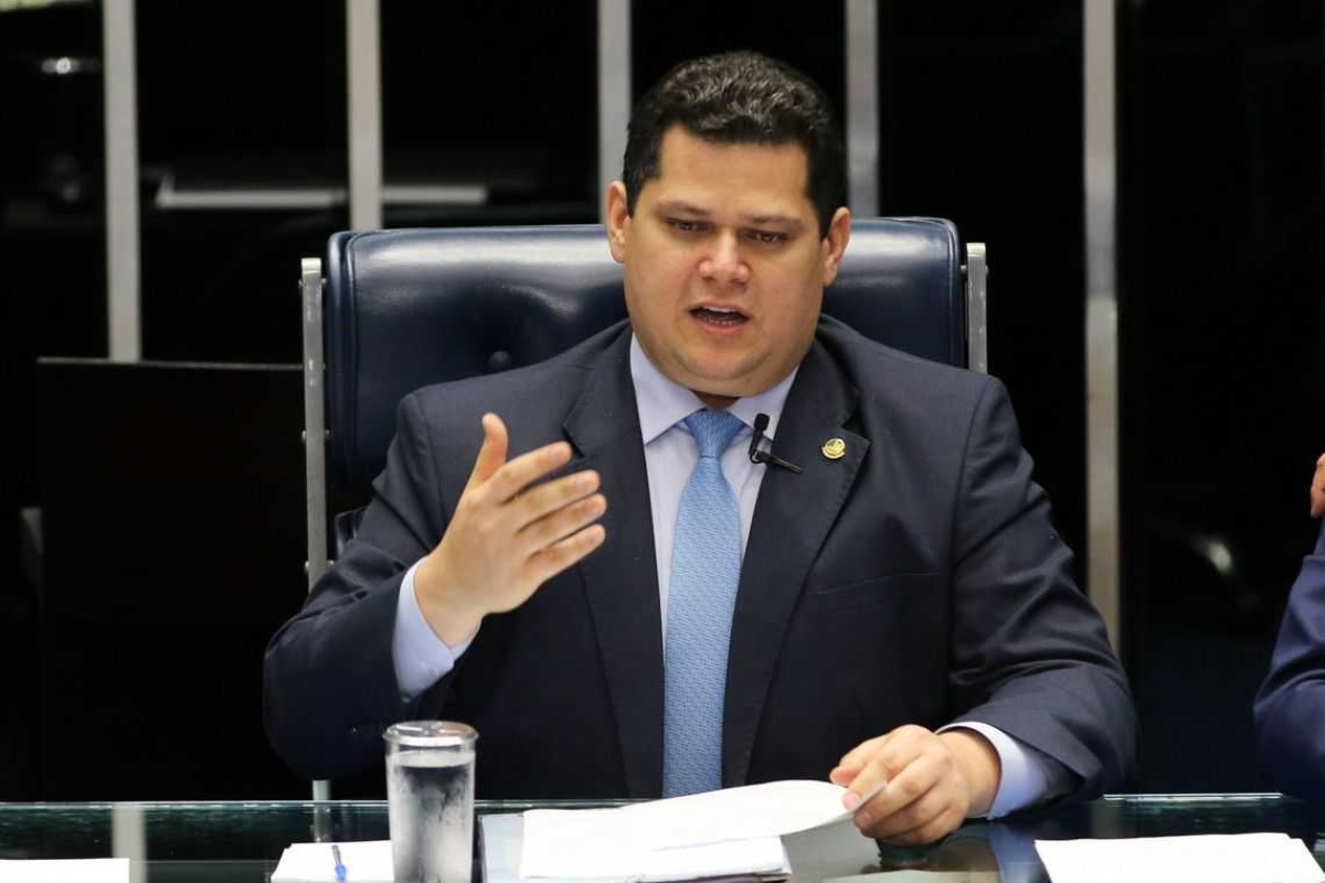 Presidente do Senado, Davi Alcolumbre (Foto: Fabio Rodrigues Pozzebom/ Agência Brasil)
