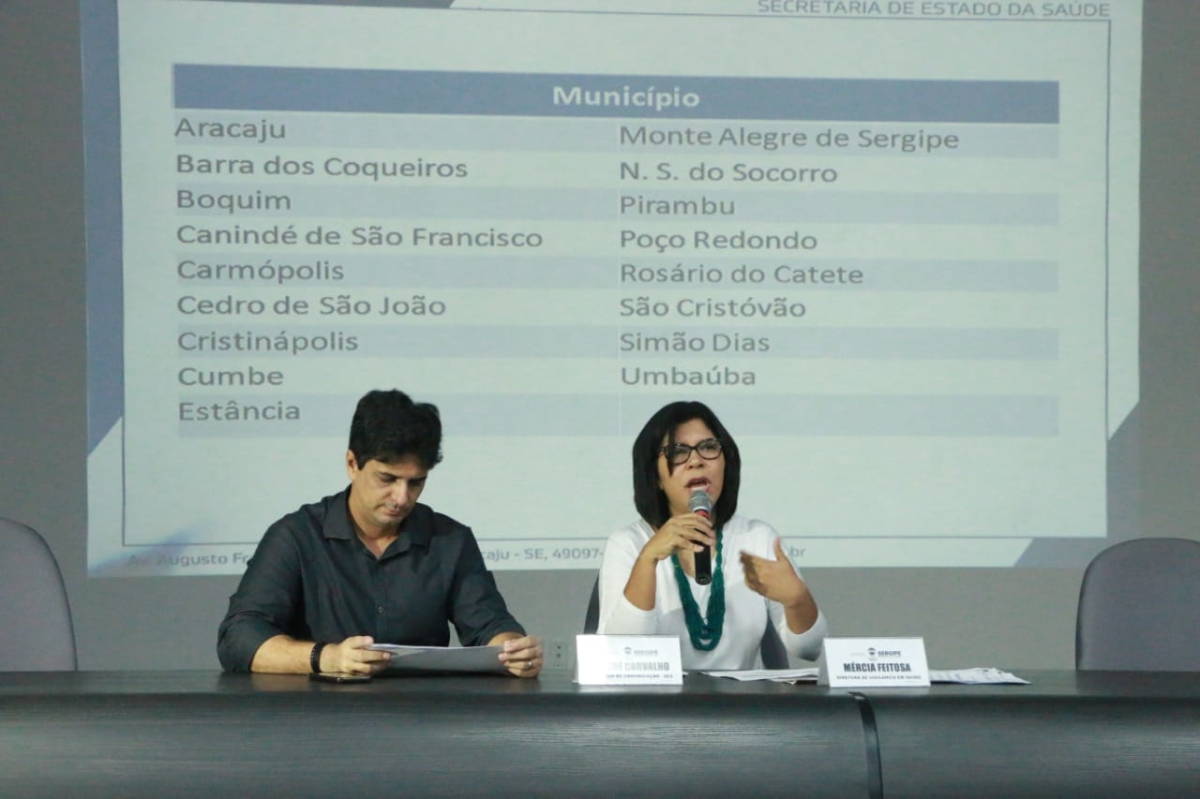 Secretaria de Estado da Saúde divulga novo cenário da Dengue em Sergipe (Foto: SES/SE)