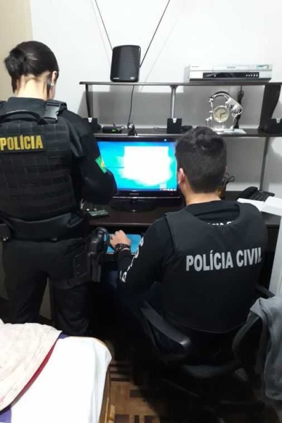 Operação prende 35 pessoas por exploração sexual de menor na internet (Foto: Divulgação/ Ministério da Justiça e Segurança Pública)