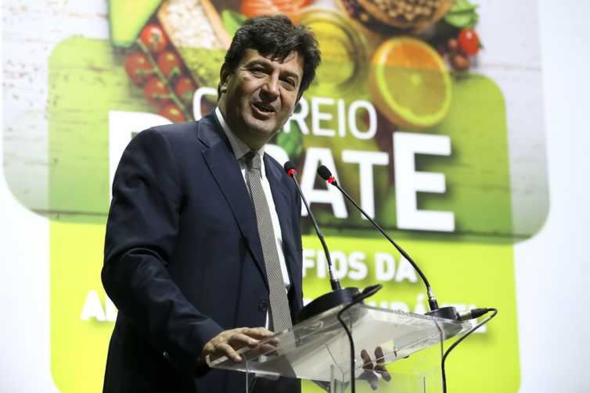O ministro da Saúde, Luiz Henrique Mandetta (Foto: Marcelo Camargo/ Agência Brasil)