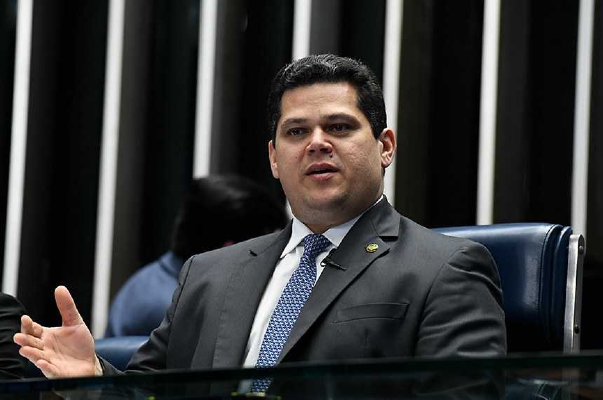Senado vai questionar no Supremo operação da PF em gabinete, afirma Davi Alcolumbre (Foto: Marcos Oliveira/ Agência Senado)