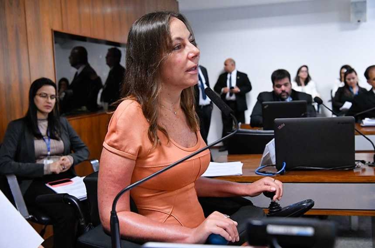 Mara: "Em poucos segundos, fake news são propaladas atingindo um número incontrolável de pessoas" (Foto: Geraldo Magela/ Agência Senado)