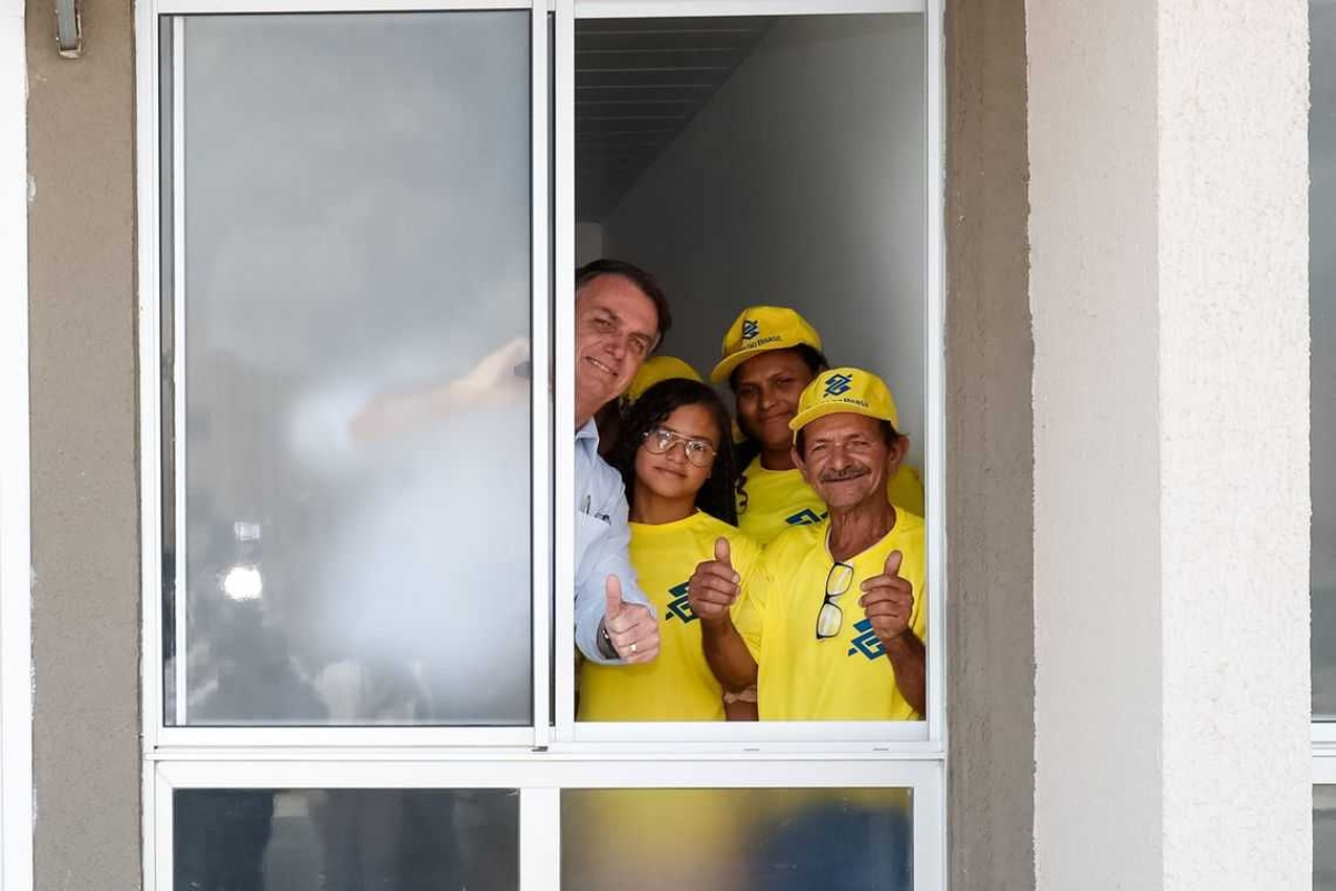Bolsonaro entrega 4,1 mil moradias populares na Paraíba (Foto: Alan Santos/ PR)
