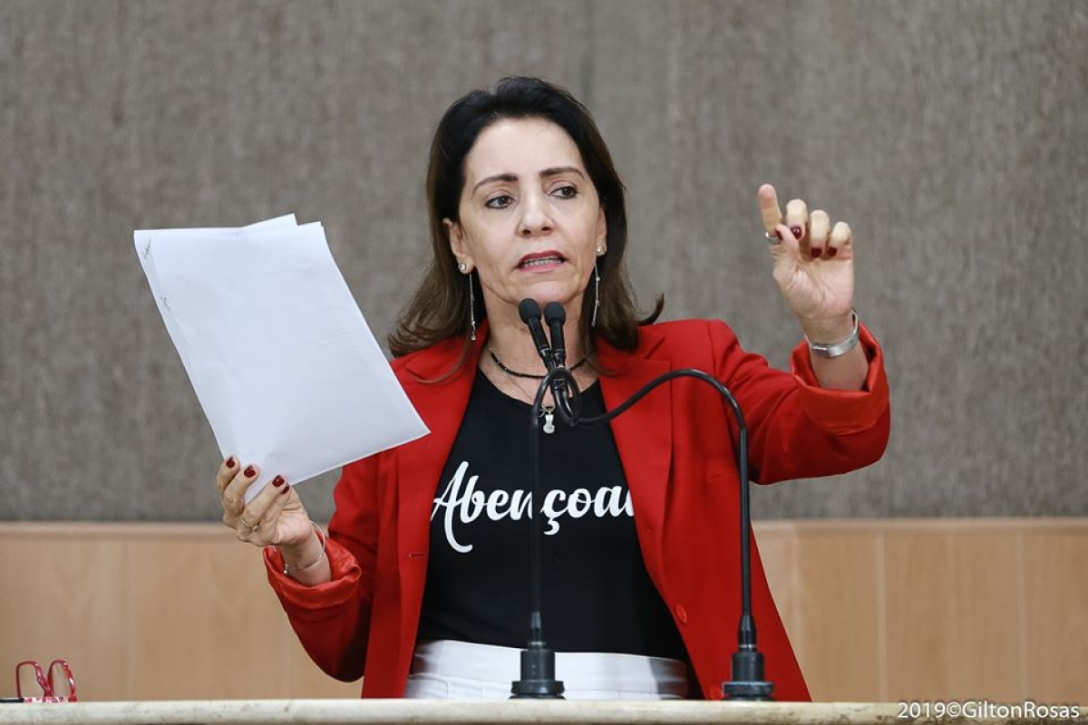 "�? muito importante ter um grupo forte para disputar uma eleição�?�, afirma Emília Corrêa (Foto: Gilton Rosas/ CMA)