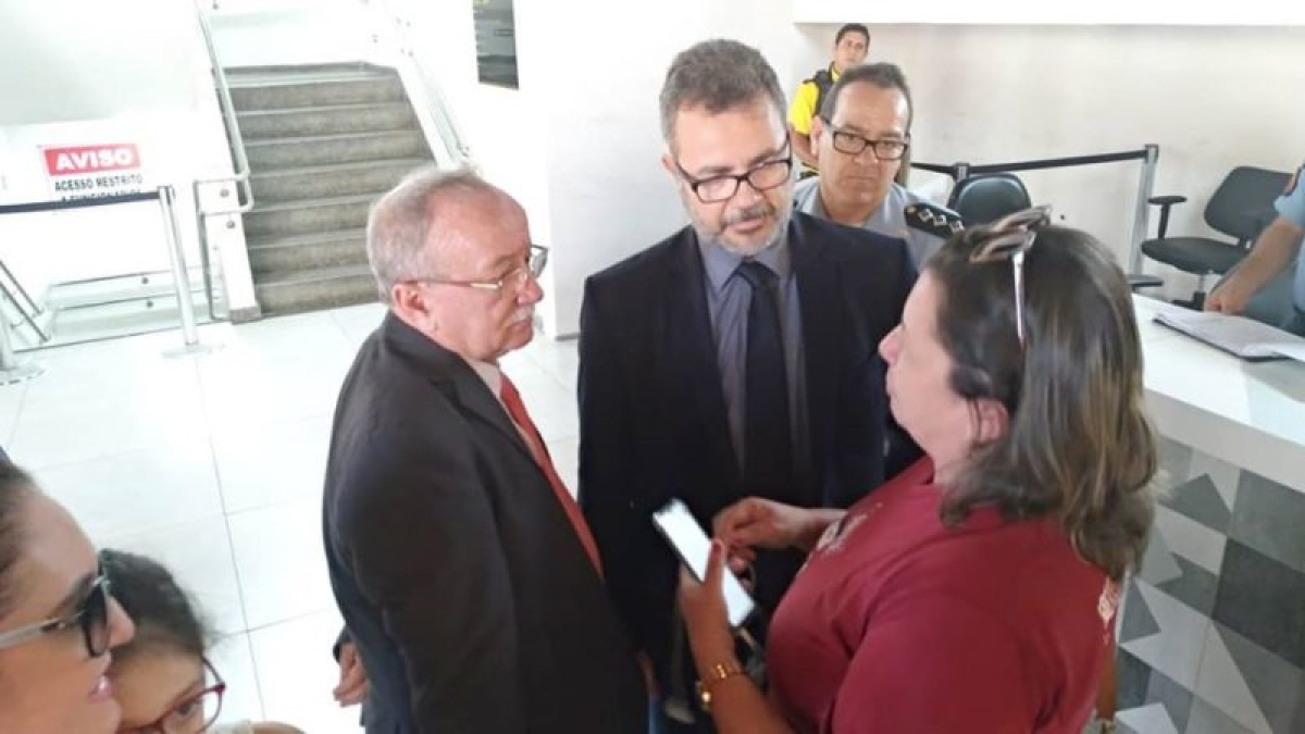 Alese dá aula de cidadania ao defender direitos dos professores (Foto: Jadilson Simões/ Rede Alese)