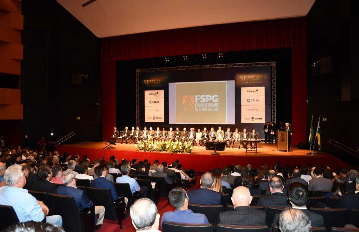 Fórum Sergipano de Petróleo e Gás é lançado com a presença de diversas empresas do setor de energia (Foto: Site Laércio Oliveira)