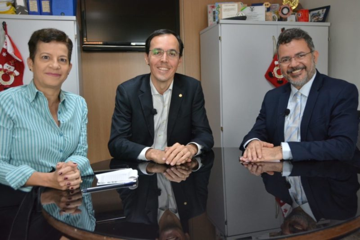 Georgeo Passos confirma o "fim do G4" para a Rede Alese (Foto: Jadílson Simões/ Rede Alese)