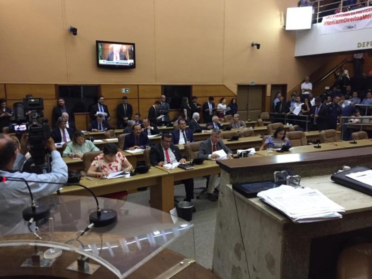 Deputados aprovam PEC da Previdência em 2º turno (Foto: Jadilson Simões/ Rede Alese)
